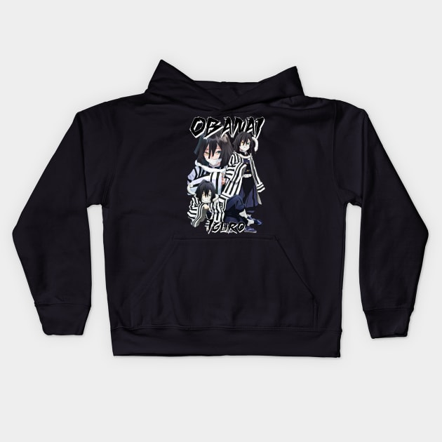 Iguro Hashira Kids Hoodie by seanartzy